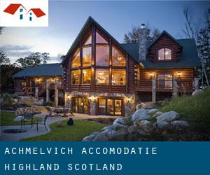Achmelvich accomodatie (Highland, Scotland)