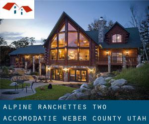Alpine Ranchettes Two accomodatie (Weber County, Utah)