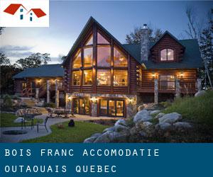 Bois-Franc accomodatie (Outaouais, Quebec)